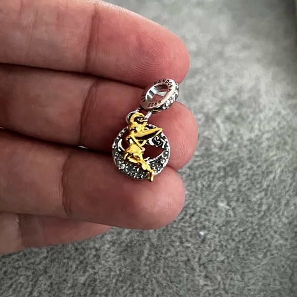 PANDORA Disney Tinker Bell Celestial Night Dangle Charm - Picture 4 of 9